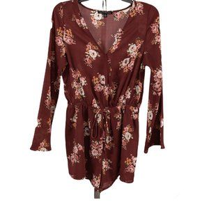 Haute Monde floral romper size M